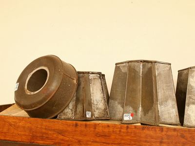 Tre Stampi per Budino in Metallo