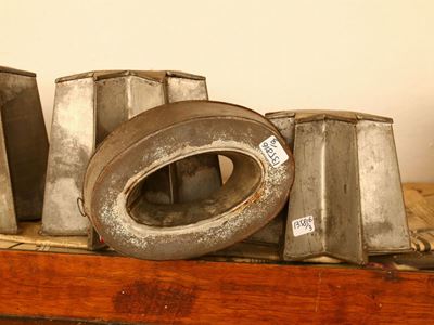 Tre Stampi per Budino in Metallo