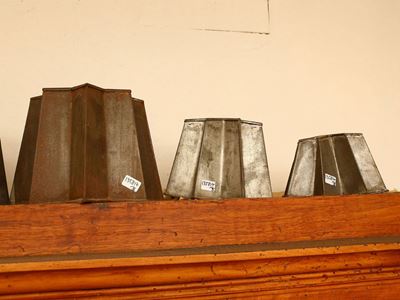 Cinque Stampi per Budino in Metallo