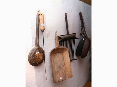Lotto di Utensili e Accessori D'epoca da Cucina