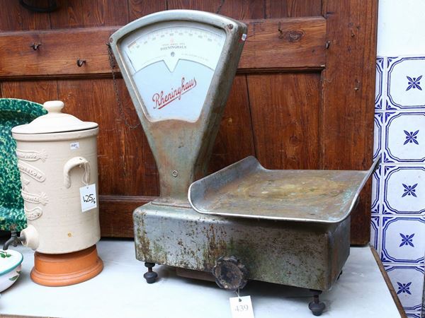 Kitchen weight scale  - Auction Furniture and Paintings from the Ancient Fattoria Franceschini, partly from Villa I Pitti - Maison Bibelot - Casa d'Aste Firenze - Milano