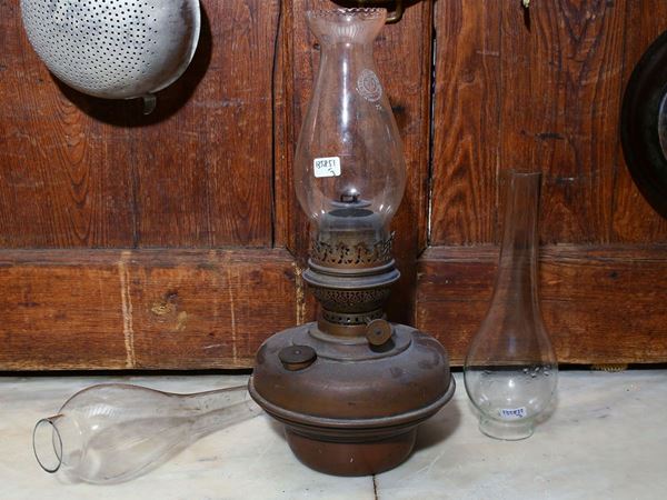 Lot of vintage lamps  - Auction Furniture and Paintings from the Ancient Fattoria Franceschini, partly from Villa I Pitti - Maison Bibelot - Casa d'Aste Firenze - Milano
