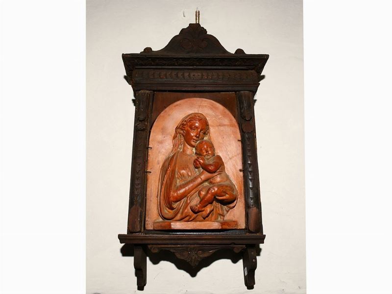 Altorilievo Devozionale in Terracotta