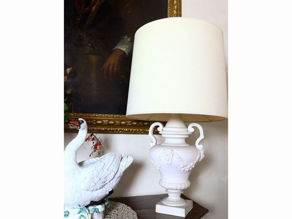 Large ceramic table lamp  - Auction Furniture and Paintings from a villa in Fiesole (FI) - Maison Bibelot - Casa d'Aste Firenze - Milano
