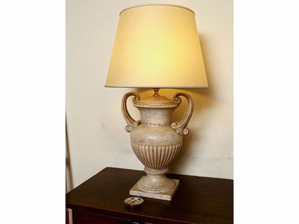 Ceramic table lamp  - Auction Furniture and Paintings from a villa in Fiesole (FI) - Maison Bibelot - Casa d'Aste Firenze - Milano
