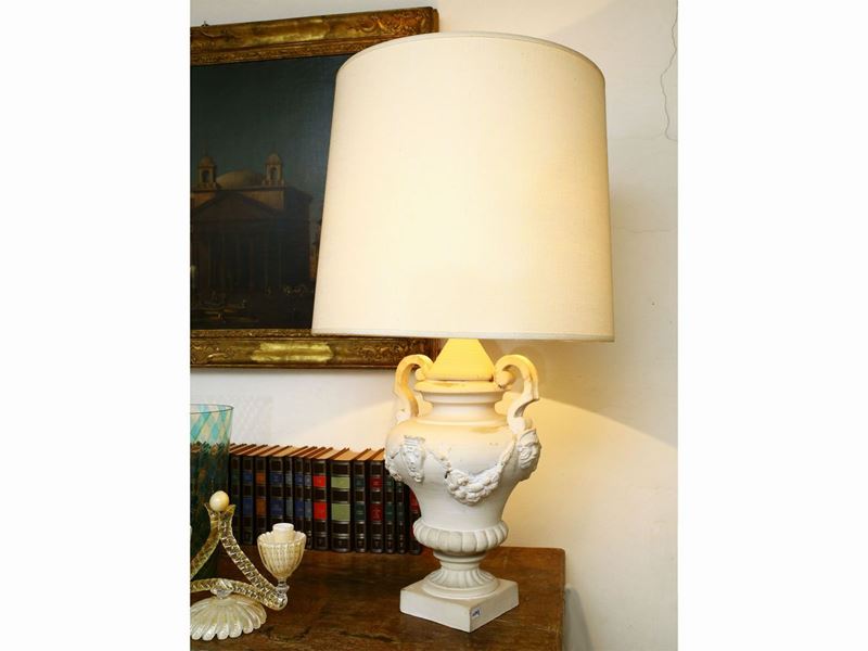 Coppia di Lumi in Ceramica
