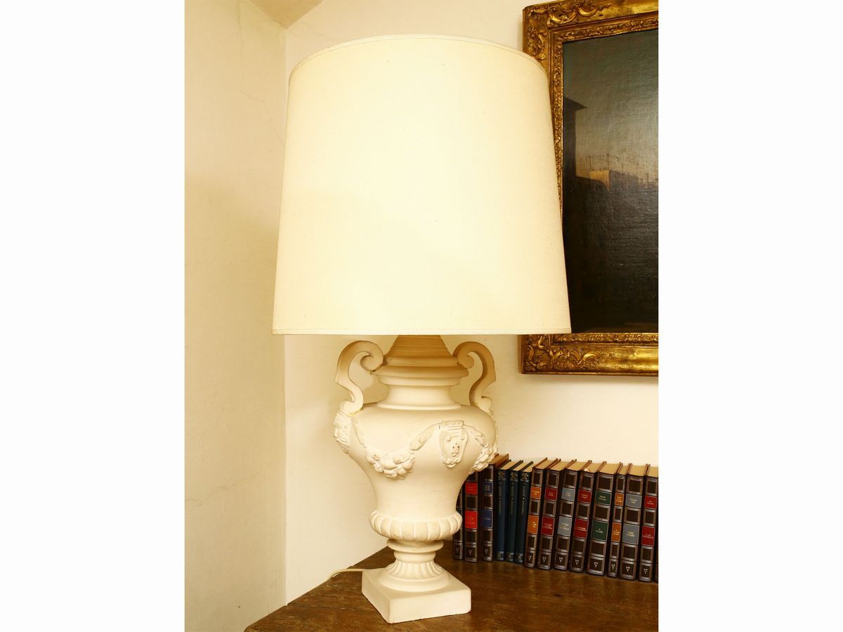 Coppia di Lumi in Ceramica