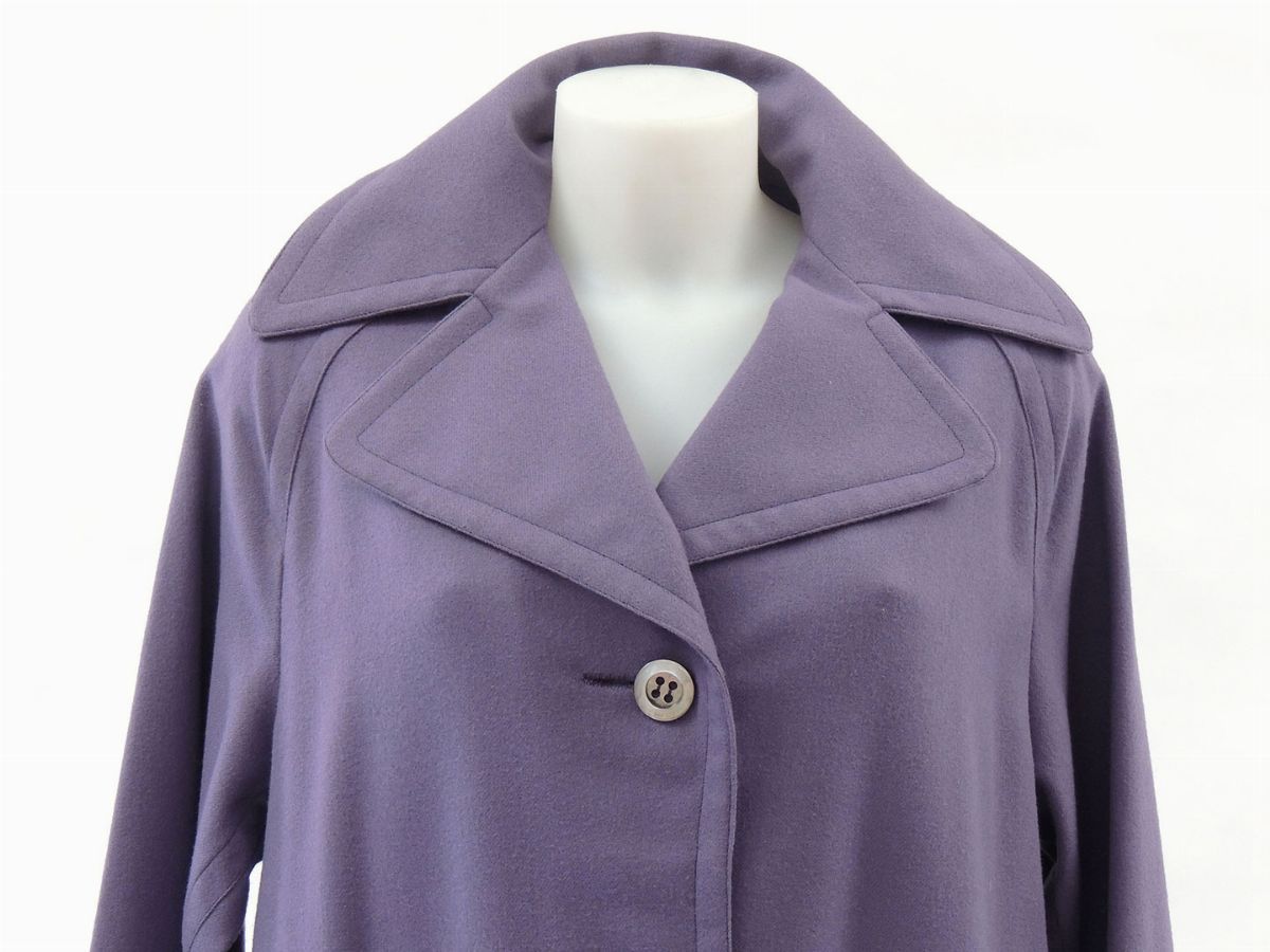 Cappotto in Lana Viola, Chloè