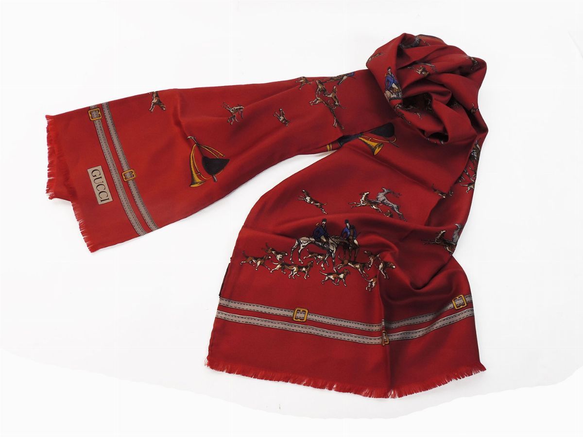 Sciarpa in Seta, Gucci