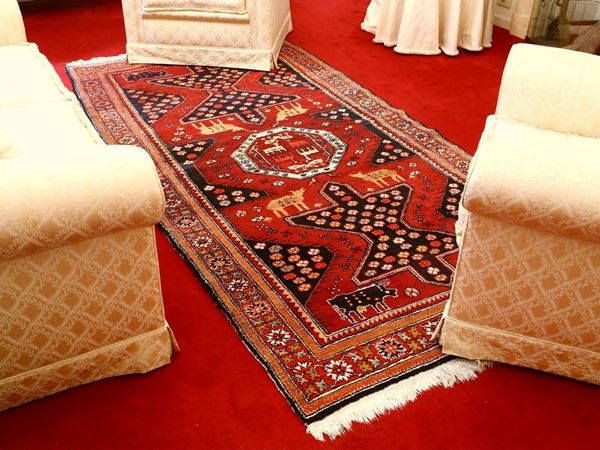 Caucasian carpet  - Auction Furniture and Paintings from a villa in Fiesole (FI) - Maison Bibelot - Casa d'Aste Firenze - Milano