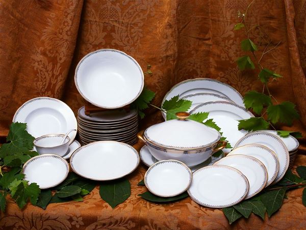 Set of Richard Ginori porcelain plates  (Fifties)  - Auction Tuscan style: curiosities from a country residence - Maison Bibelot - Casa d'Aste Firenze - Milano