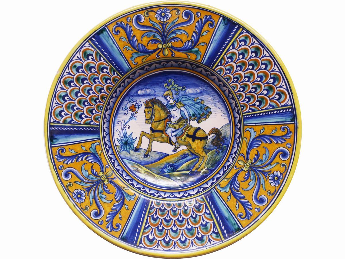 Piatto da Parata in Ceramica, Deruta