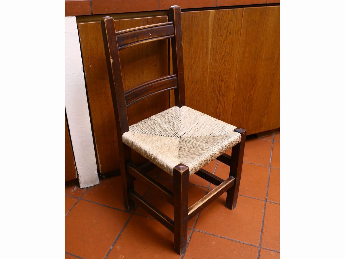 Grande Tavolo da Cucina in Marmo Bianco e Legno Tenero