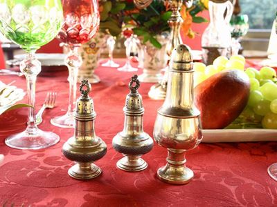 Tre Spargizucchero in Argento