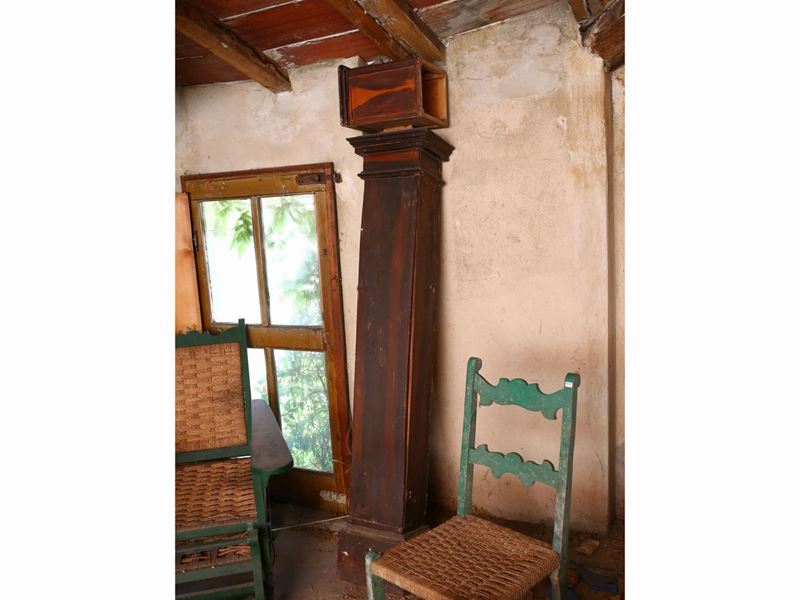 Cassa per Orologio a Torre in Legno Tenero