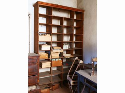 Casellario-libreria in Legno Tenero