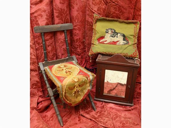 Lot of old furniture accessories  (19th century)  - Auction Tuscan style: curiosities from a country residence - Maison Bibelot - Casa d'Aste Firenze - Milano