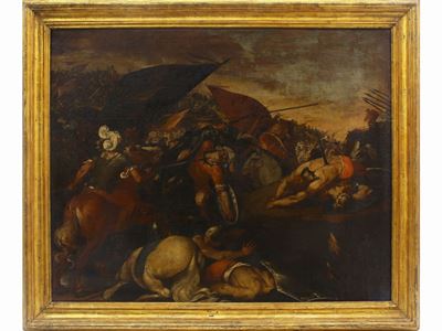 Scontro tra Cavalieri Cristiani ed Orientali
