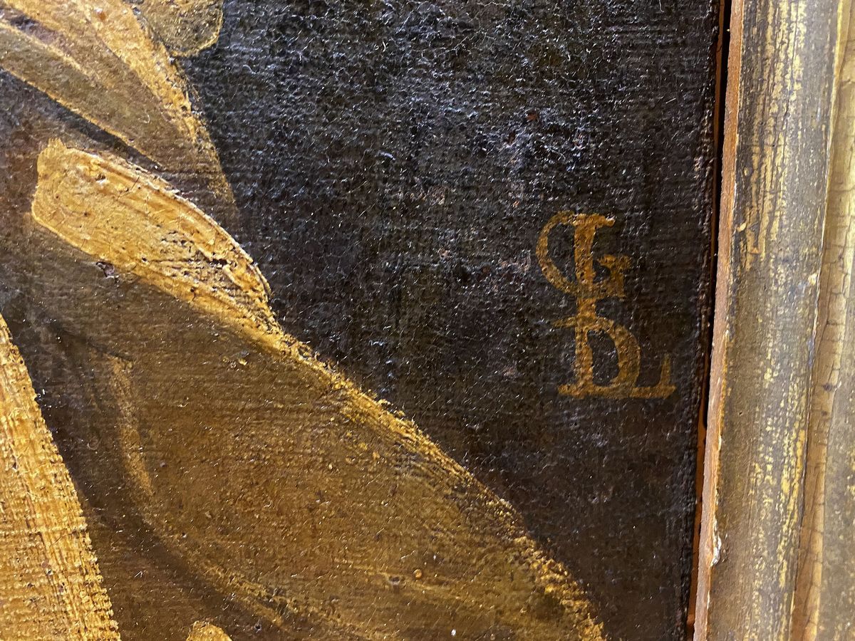 Pittore Caravaggesco, XVII Secolo - Conversione di un Centurione