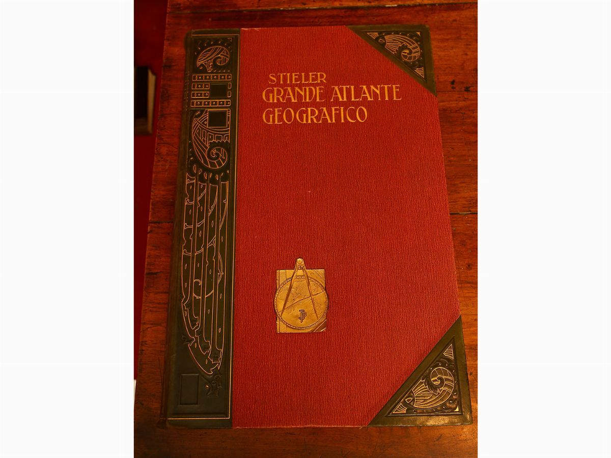 Grande Atlante Geografico di Adolfo Stieler