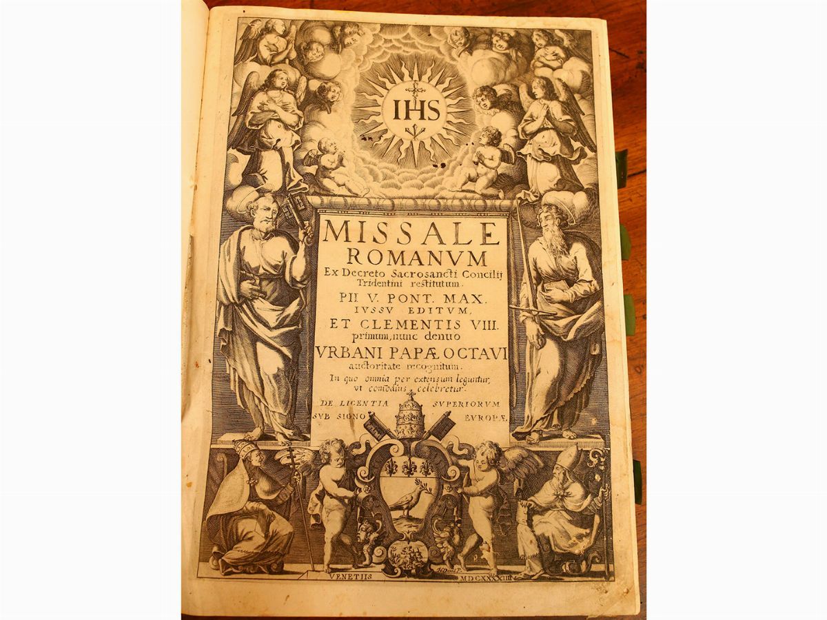 Missale Romanum Ex Decreto Sacrosancti Concilij Tridentini Restitutum