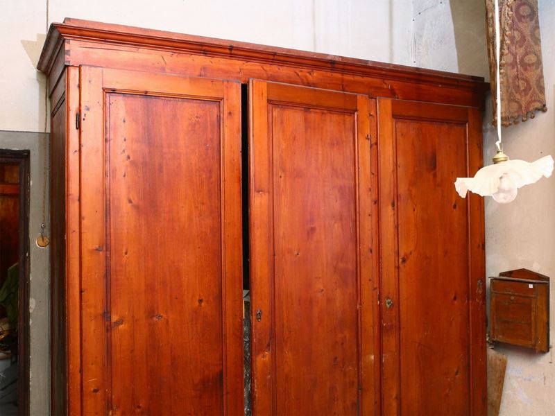 Armadio da Guardaroba in Legno Tenero