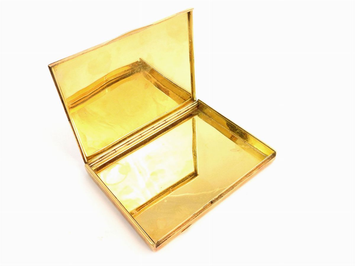 Portasigarette G. Ciardetti in Oro Giallo