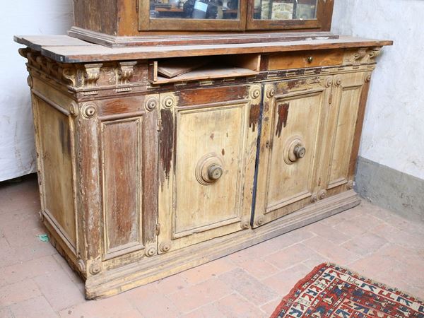 Grande credenza in noce