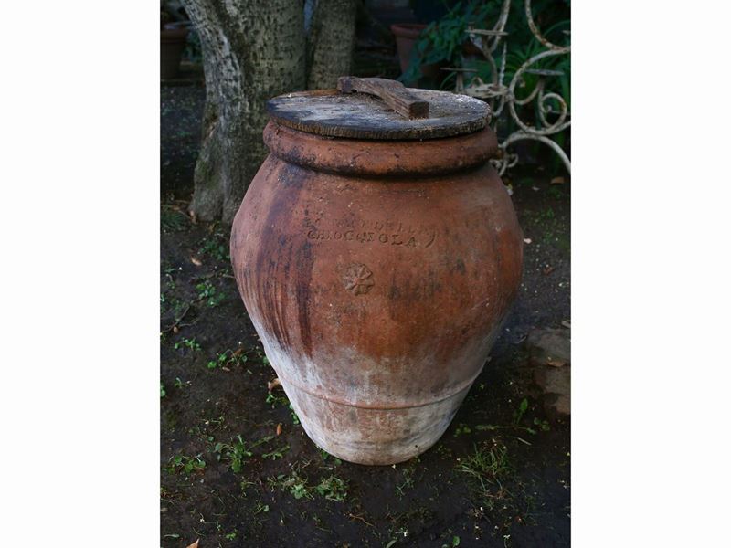Orcetto da Olio in Terracotta