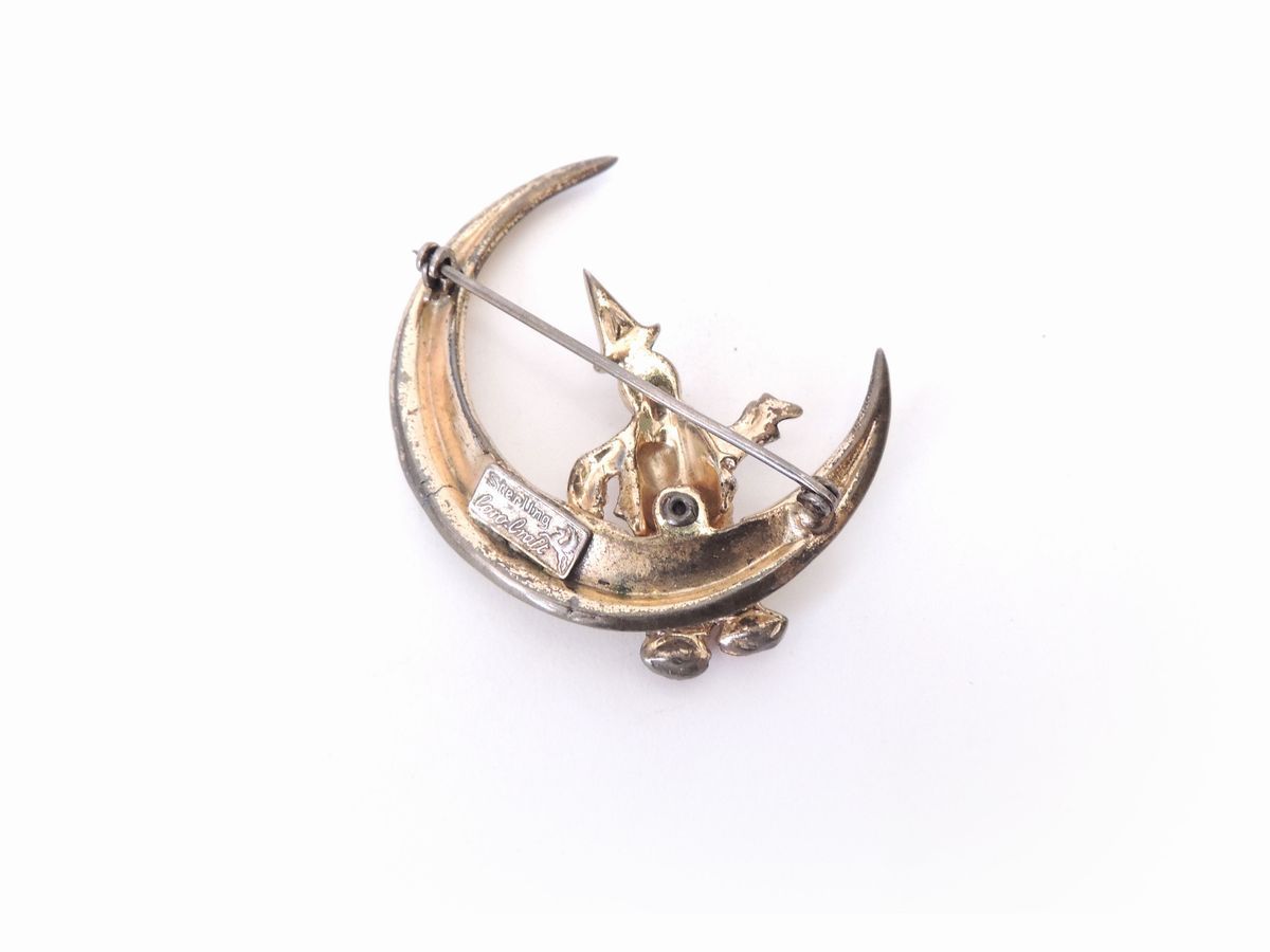 Spilla "lovesick Man On The Moon" in Metallo Sterling, Coro Craft
