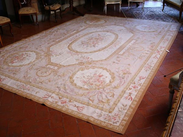 Large Aubousson carpet