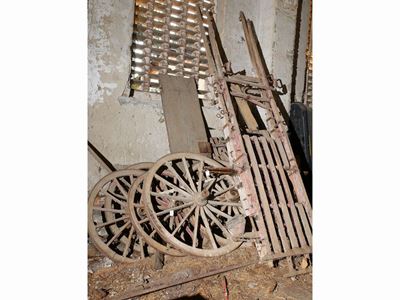 Struttura in Legno per Carro Agricolo