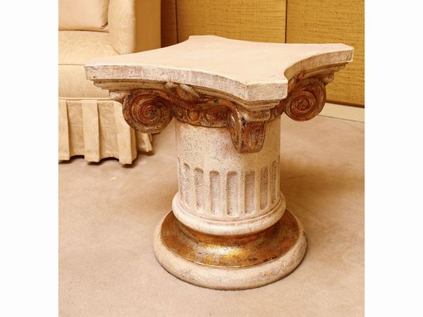 Picccolo ceramic side table  - Auction Furniture and Paintings from a villa in Fiesole (FI) - Maison Bibelot - Casa d'Aste Firenze - Milano