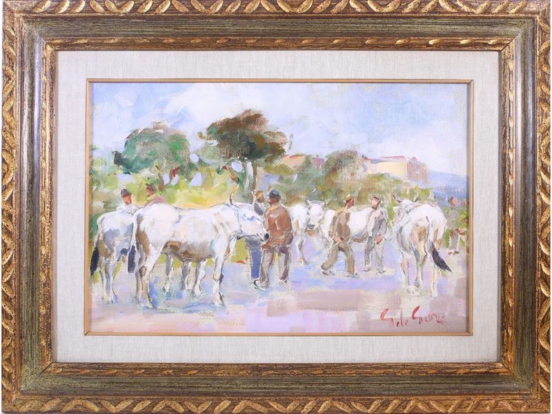 Gino Paolo Gori - Mercato del Bestiame