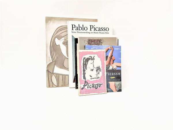Lotto di libri su Picasso  - Asta La Sicilia nelle Collezioni di Casa d'Agata a Taormina: la Biblioteca - Maison Bibelot - Casa d'Aste Firenze - Milano