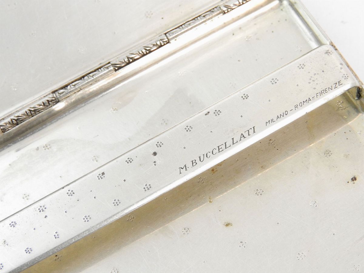 Portasigarette Mario Buccellati in Argento
