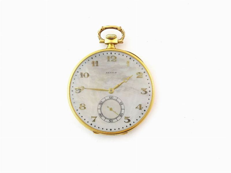 Orologio da Tasca Zenith in Oro Giallo
