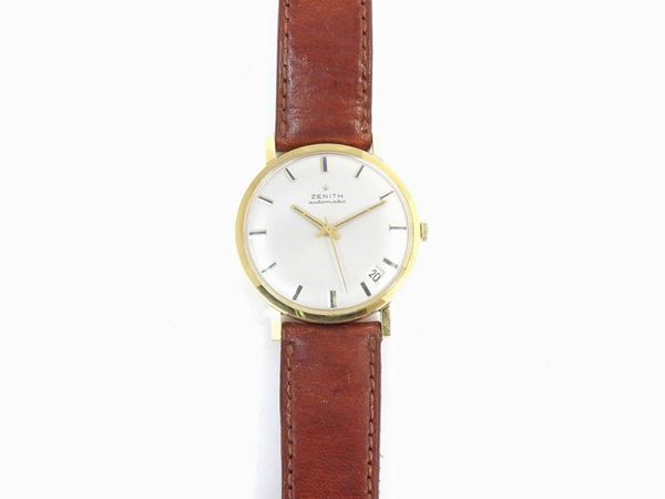 Yellow gold Zenith men's wristwatch  (Swiss, sixties)  - Auction Jewels and Watches - Maison Bibelot - Casa d'Aste Firenze - Milano