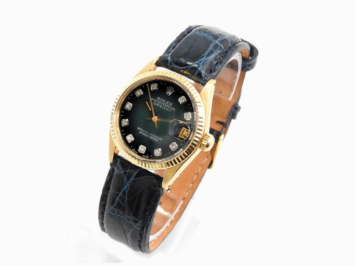 Orologio da Polso per Uomo Rolex Datejust in Oro Giallo