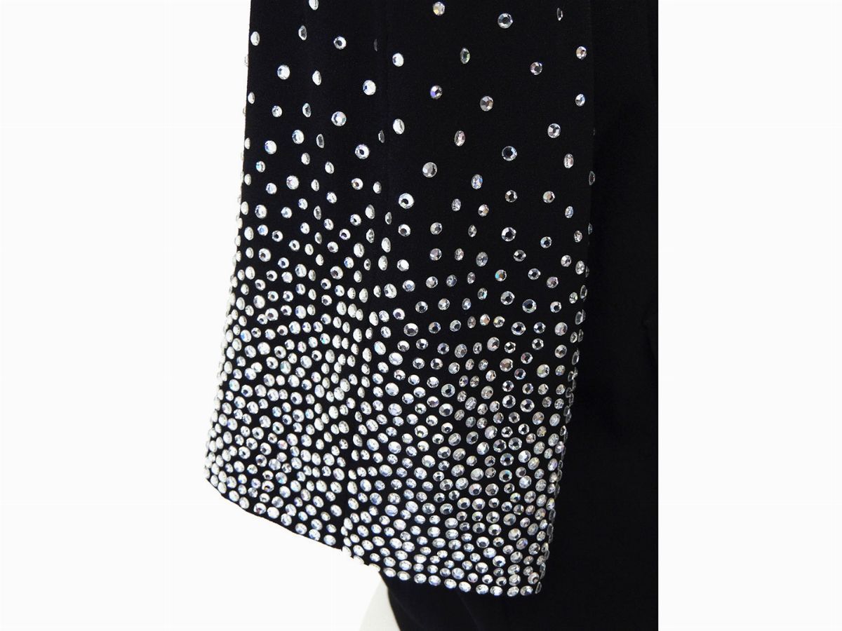 Blusa in Viscosa e Strass, Valentino