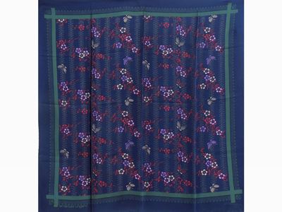 Foulard in Seta Blu, Ungaro