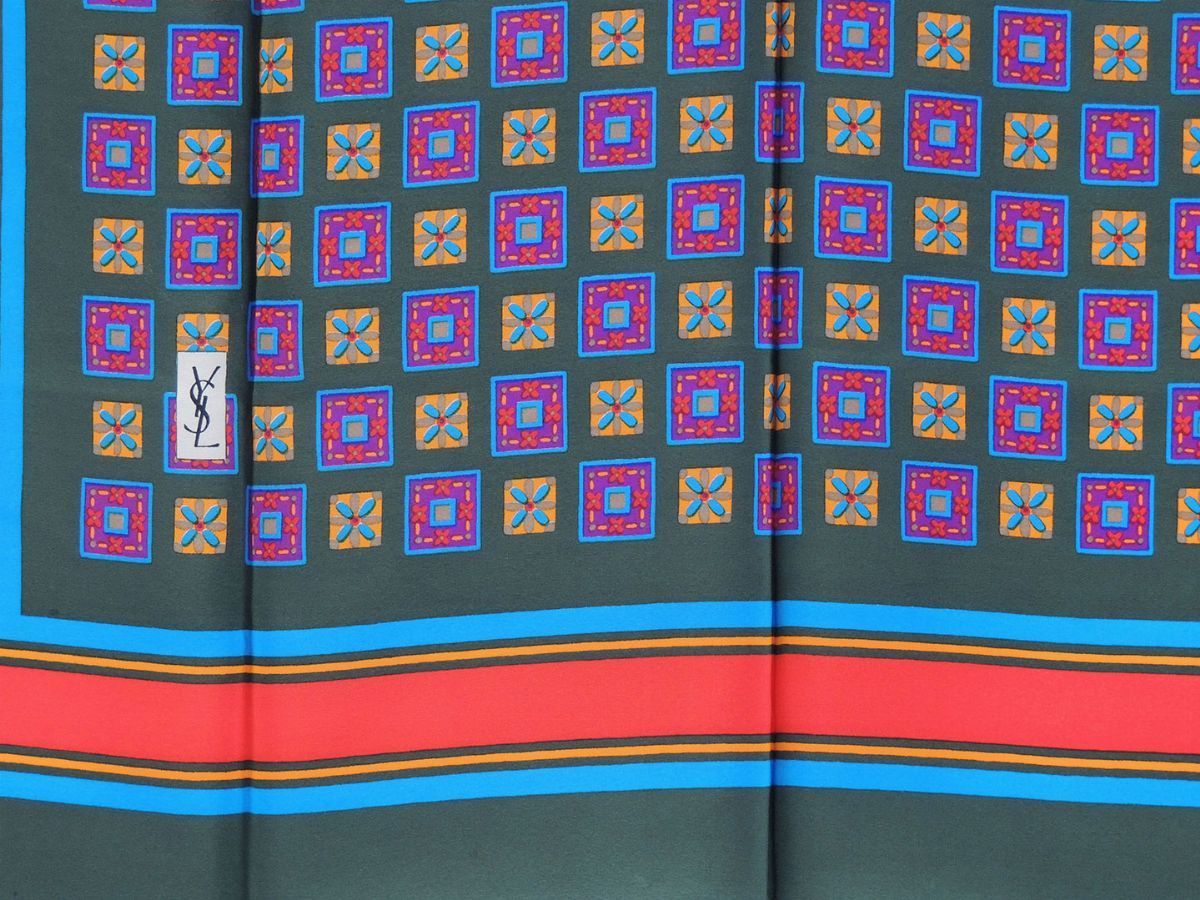 Foulard in Seta Floreale, Yves Saint Laurent