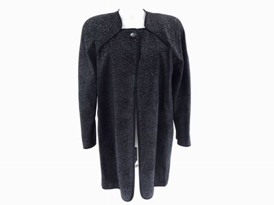 Soprabito in Camoscio Nero
