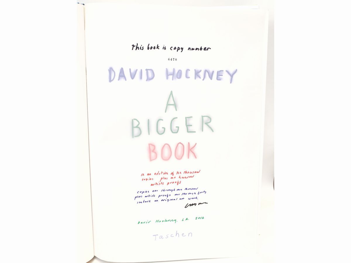 David Hockney - A Bigger Book 2016