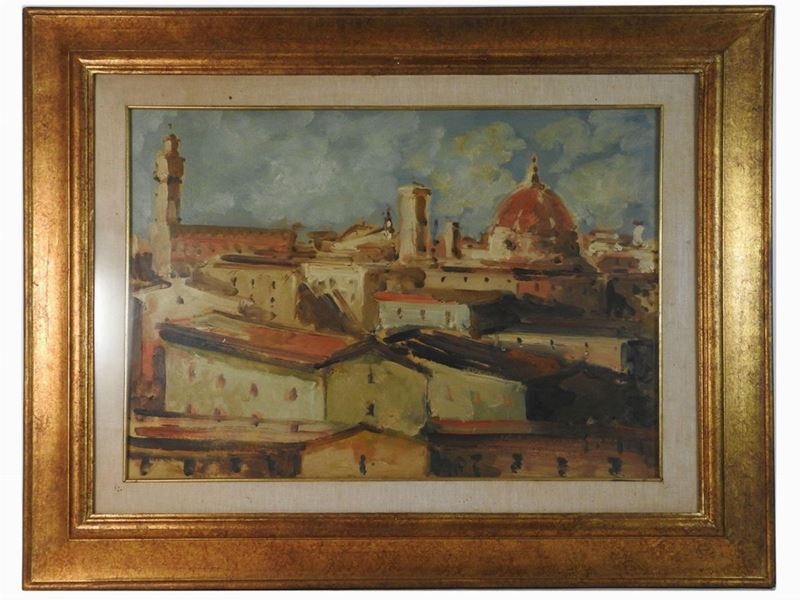 Emanuele Cappello - Veduta di Firenze