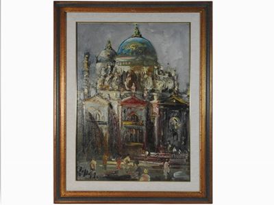 Veduta della Basilica di Santa Maria della Salute