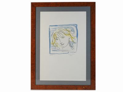 Composizione 1981 e Ritratto Femminile 1984