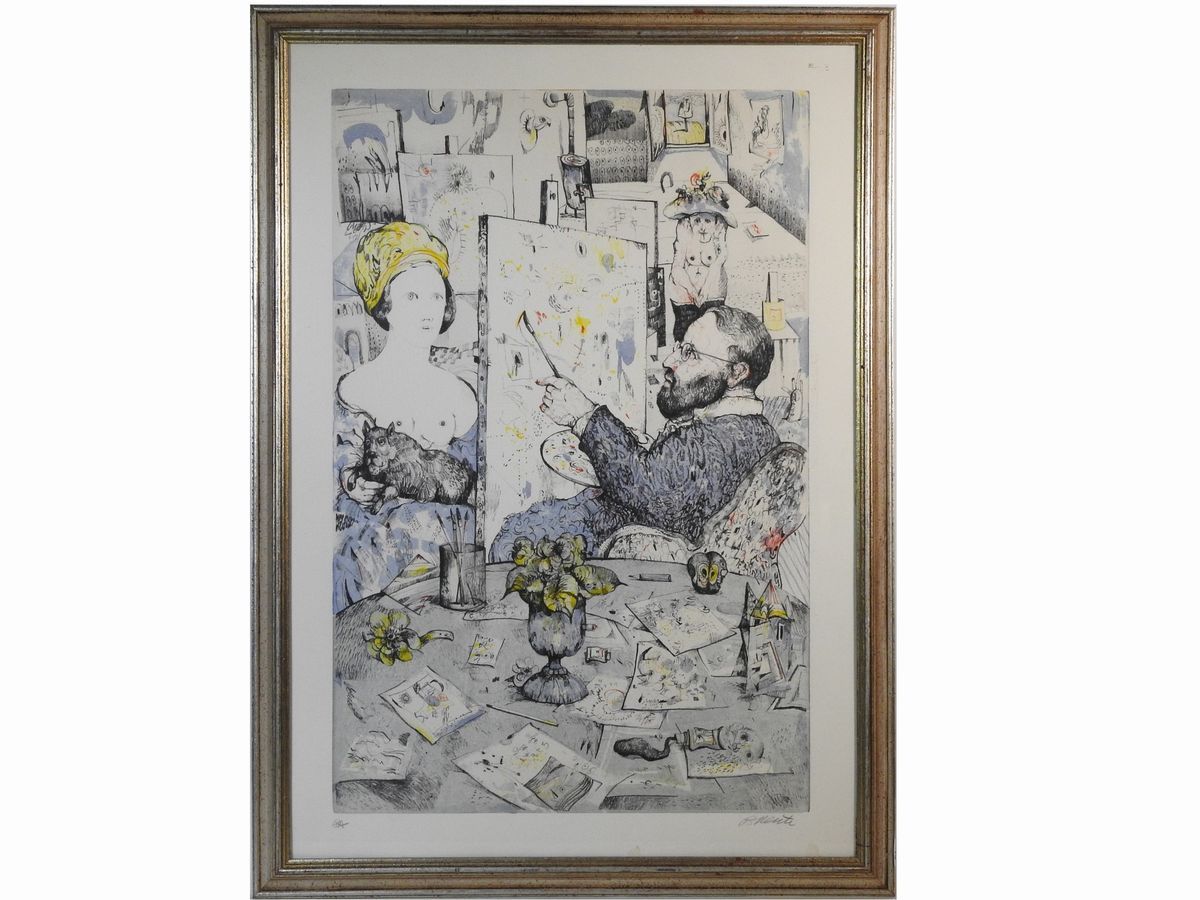 Lotto di Litografie: Ernesto Treccani e Antonio Possenti