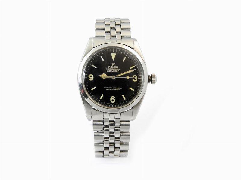 Orologio da Polso per Uomo Rolex Explorer in Acciaio