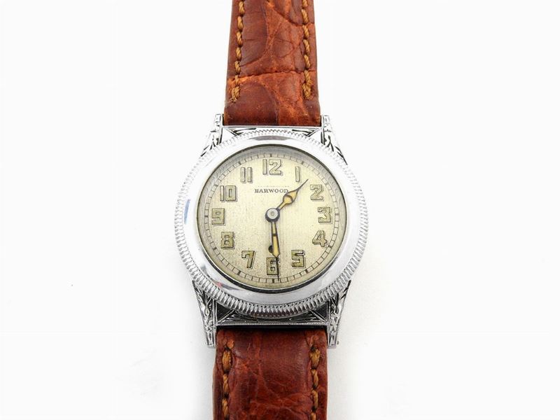 Orologio da Polso per Uomo Harwood in Metallo Cromato